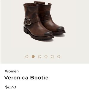 Frye Veronica Bootie in Stone color